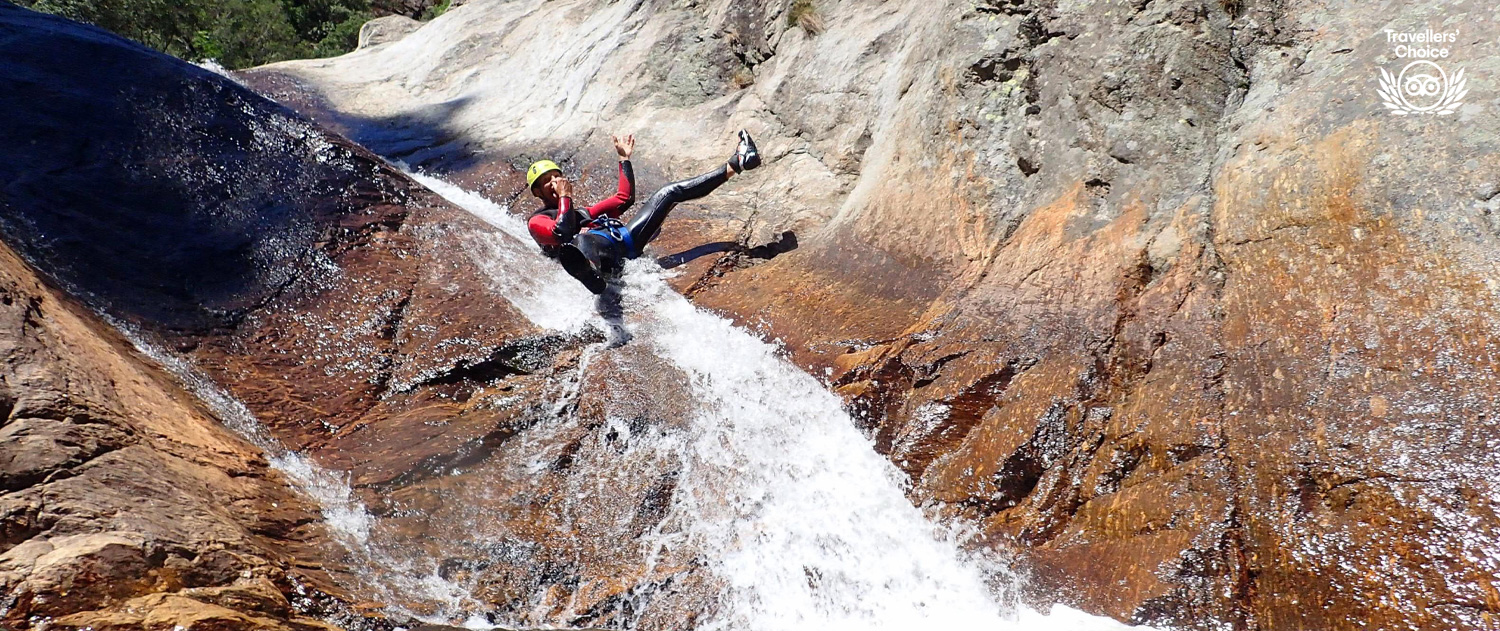 Liquid earth Canyoning